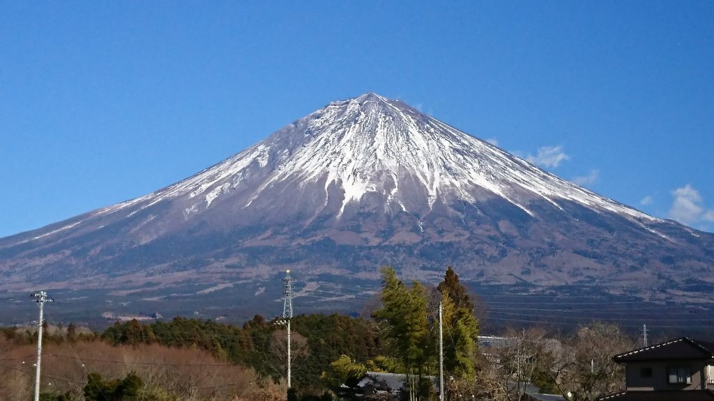 新年の富士山