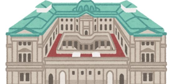日本銀行~日銀の建物は上から見ると「円」の形になっています~